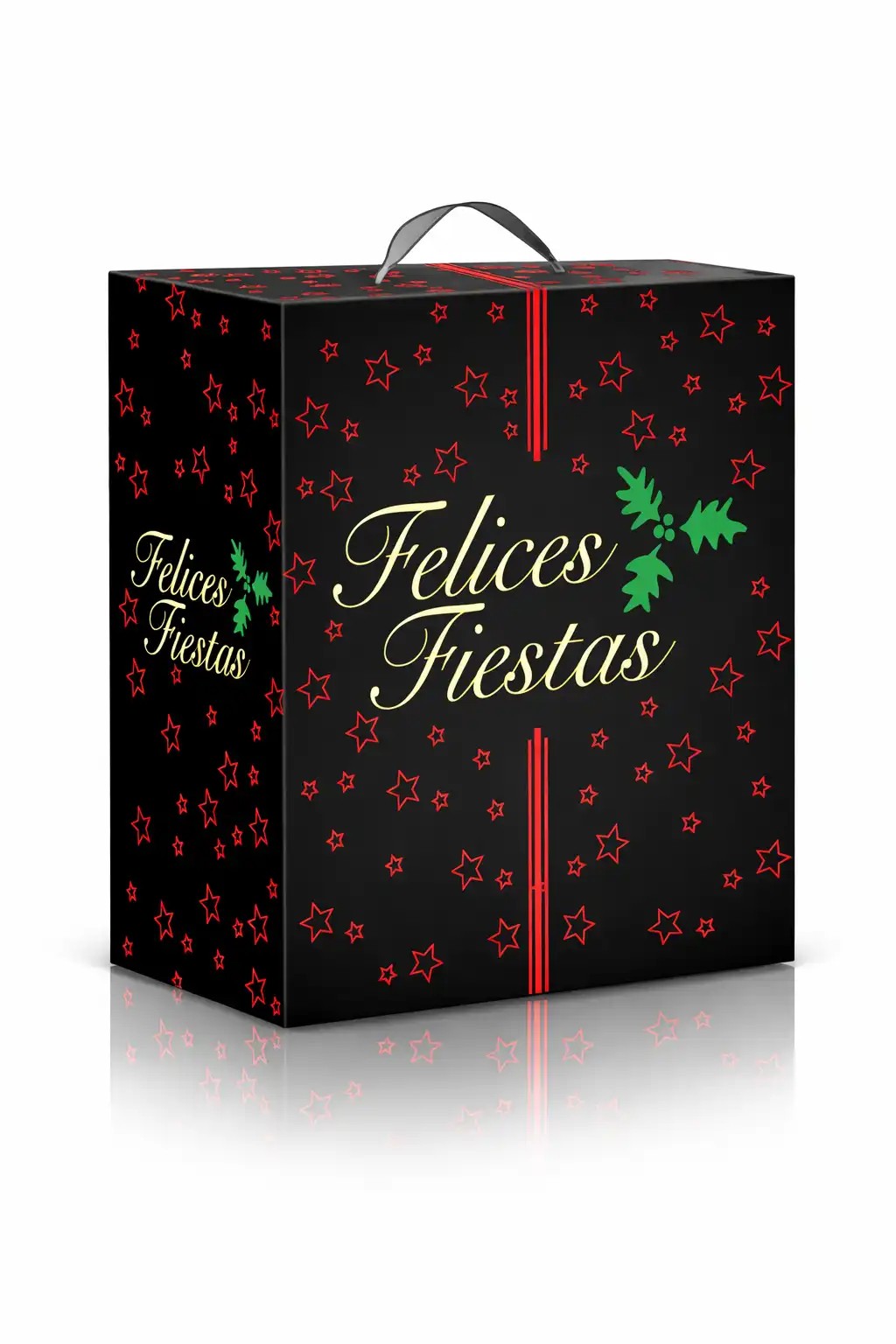 Caja Navideña Felices Fiestas